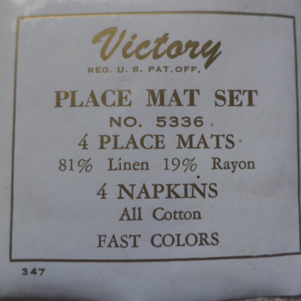 Place Mat Set - Picture 2 of 2
